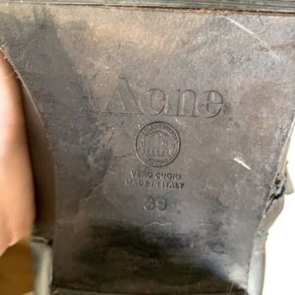 ACNE Pistol Boots 8.5 VGUC! - Picture 9 of 9